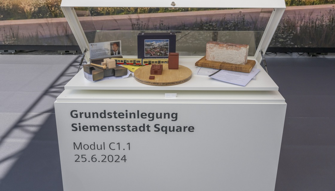 Grundsteinlegung Modul C1.1