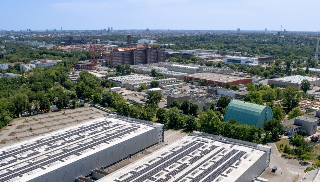 Bird's eye view Siemensstadt